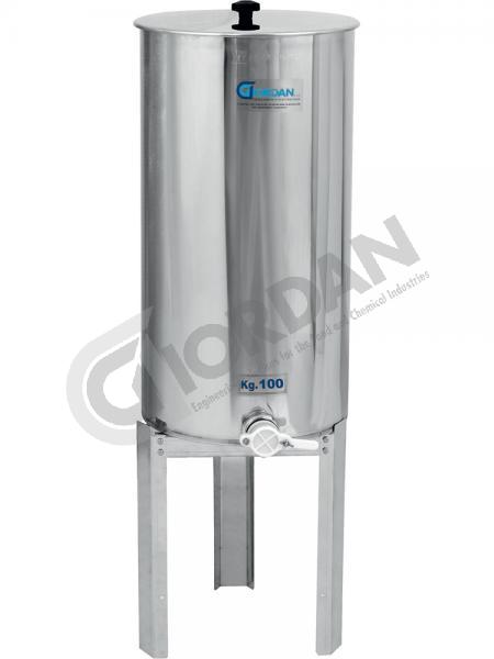 (112T) MATURATORE IN ACCIAIO INOX DA 100 KG, SALDATURE TIG
