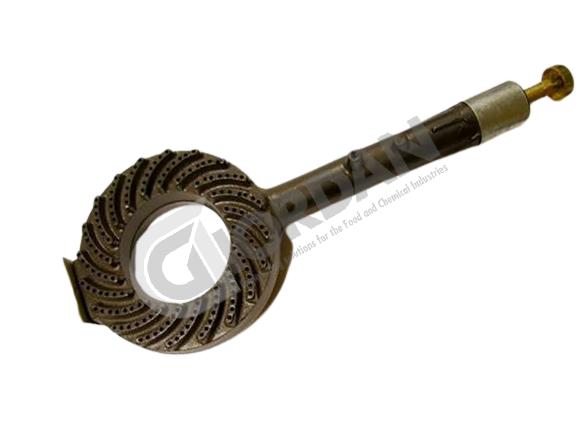 (630) BRUCIATORE A GAS PER SCERATRICE