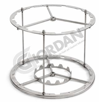 STAINLESS STEEL CAGE FOR 9 DB FRAMES EXTRACTOR