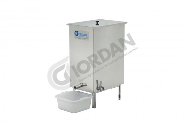 (317I) SCERATRICE A VAPORE ELETTRICA IN ACCIAIO INOX
