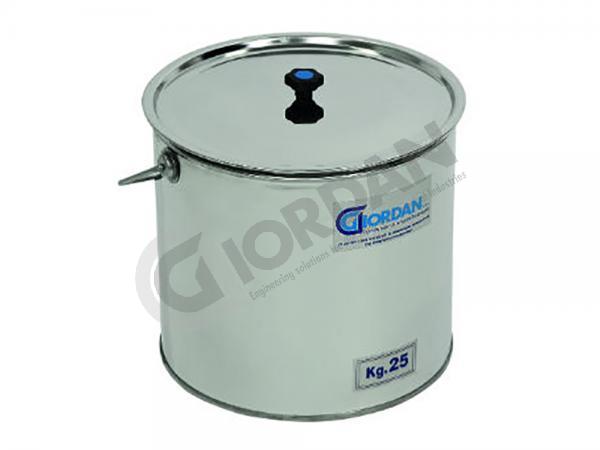 (110) SECCHIELLO CILINDRICO DA 25 KG. CON MANICO