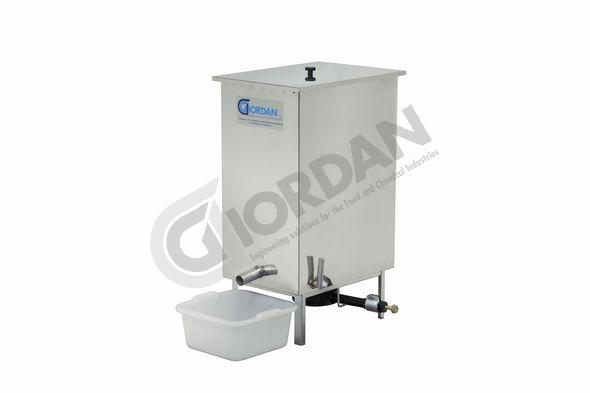 (316) SCERATRICE A GAS IN ACCIAIO INOX