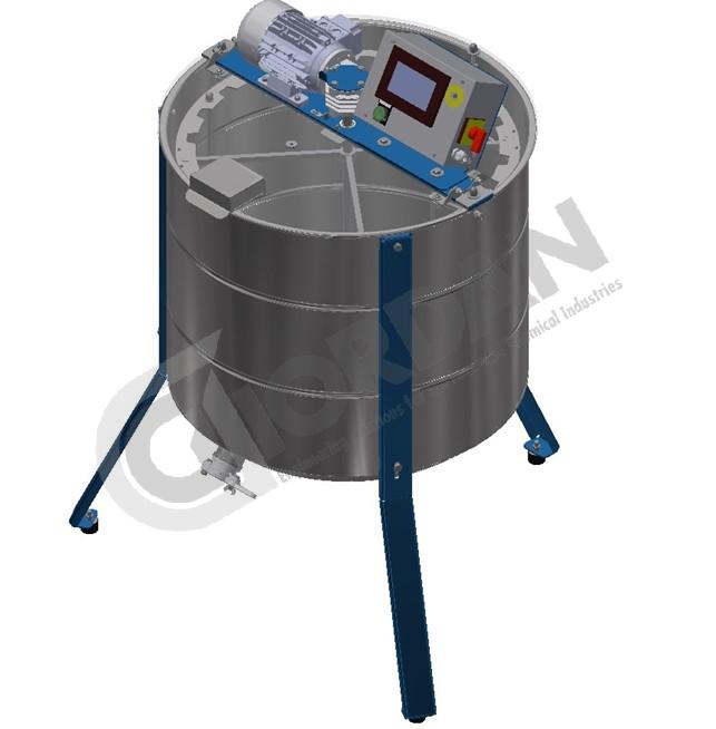 RADIAL EXTRACTOR FOR 20 DB FRAMES WITH MACHINE PROGRAMMER